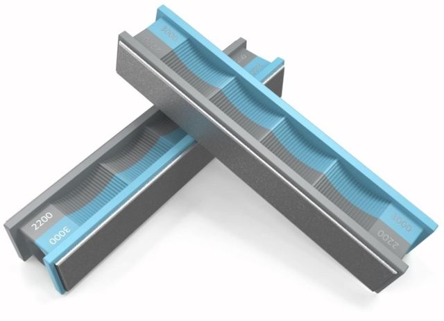 Wicked Edge 2200 / 3000 Grit Diamond Stones Pack Aqua/Grey