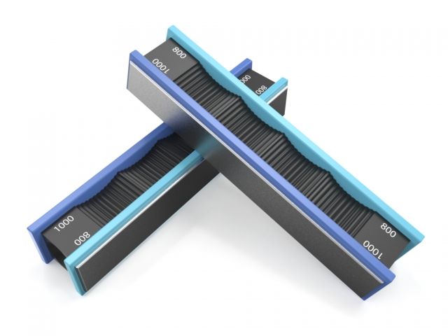 USED Wicked Edge Extra Fine 800 Grit / Ultra Fine 1000 Grit Diamond Sharpening Stone - Wicked Edge