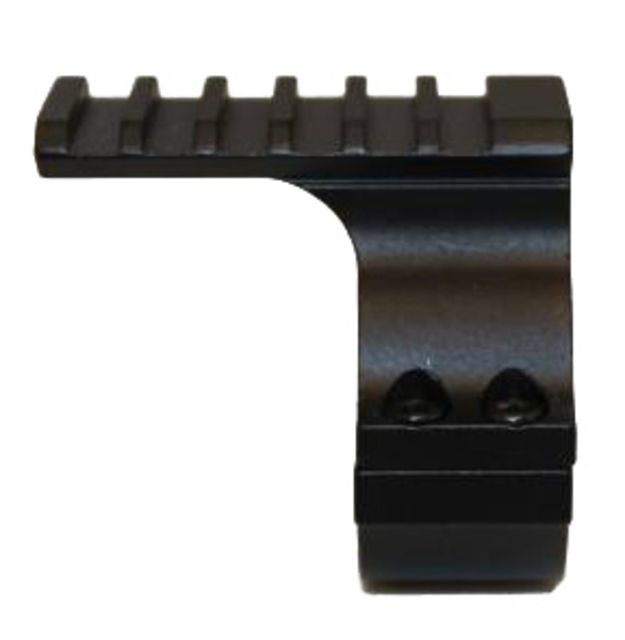 Wicked Hunting Lights 1in & 30mm Picatinny Scope Tube Mount Black - Wicked Hunting Lights