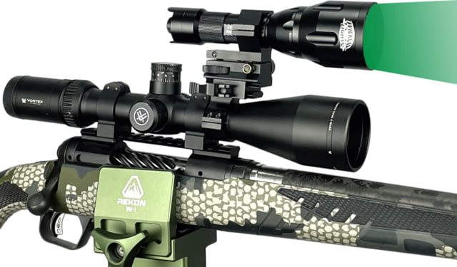 Wicked Hunting Lights A55iC LED Green Night Hunting Light Kit Black - Wicked Hunting Lights