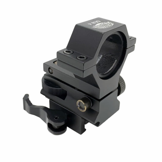Wicked Hunting Lights GEN4 Quick Detach Adjustable Light Mount Black - Wicked Hunting Lights
