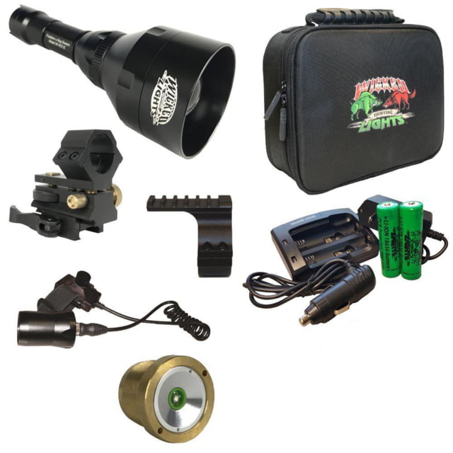 Wicked Hunting Lights W403iC Night Hunting Light Kit Green - Wicked Hunting Lights