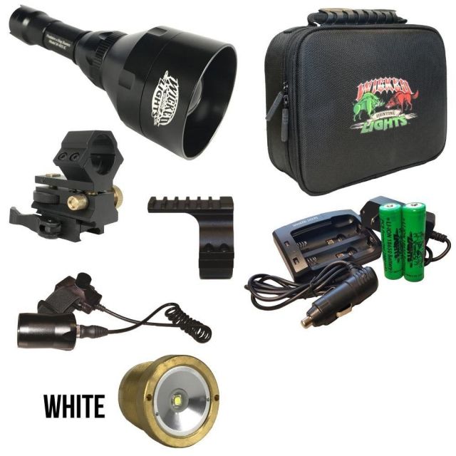 Wicked Hunting Lights W403iC Night Hunting Light Kit White - Wicked Hunting Lights