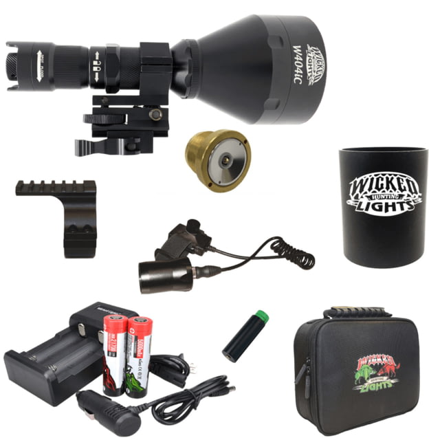 Wicked Hunting Lights W404iC Night Hunting Light Kit 850nm Infrared - Wicked Hunting Lights