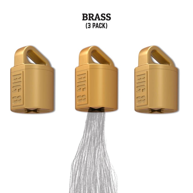 Wicked North Gear Turkey Beard Hanger 3 Pack Brass - Wicked North Gear