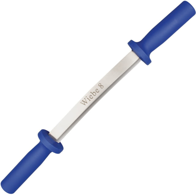 Wiebe Knives 18in Fleshing Knife 18in Overall Stainless Blade Blue Synthetic Handle DS06 FL8"" - Wiebe Knives
