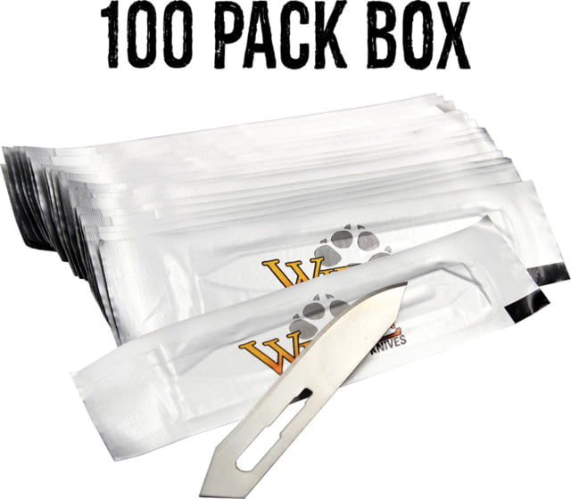 Wiebe Knives Replacement Wicked Sharp Scalpel Blades 100 Pack DS15 SCALBLA - Wiebe Knives