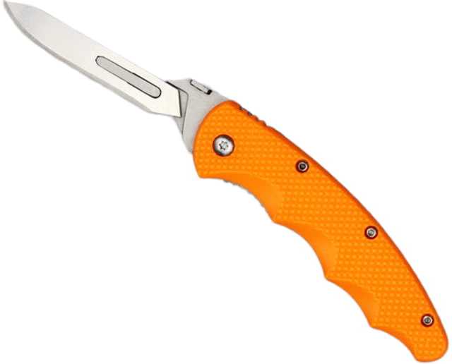 Wiebe Knives Monarch Repleaceble Blade Knife Orange Small - Wiebe Knives