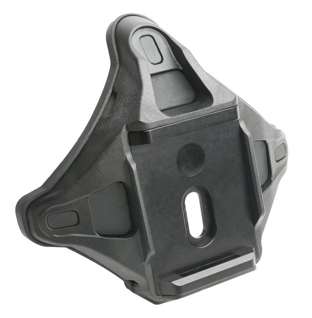 Wilcox One/Three Hole Helmet Shroud Black - Wilcox