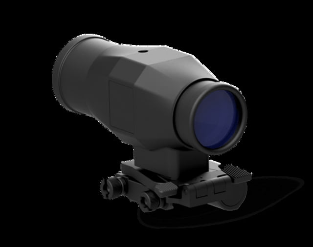 Wilcox 3X Magnifier Flip Mount Black - Wilcox