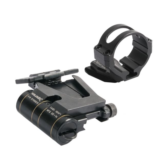 Wilcox Flip Weapon Mount Aimpoint Black - Wilcox
