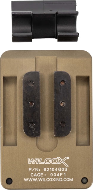Wilcox DPAM Flight Quick Release Interface Plate Tan - Wilcox