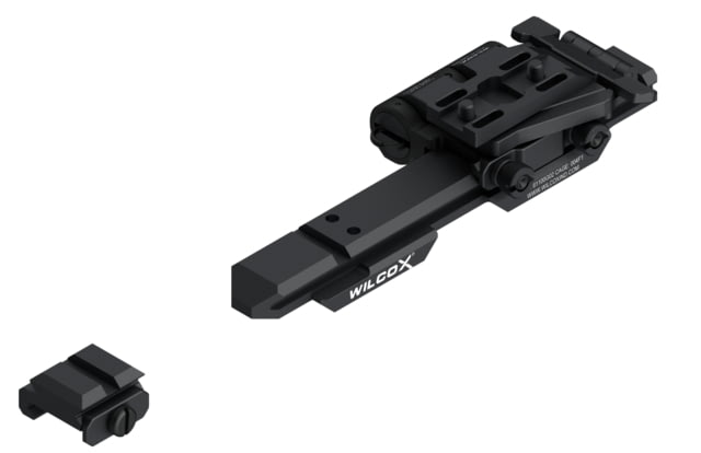Wilcox EOTech XPS Riser Flip Mount System Right Hand 0.41in Screw Black - Wilcox