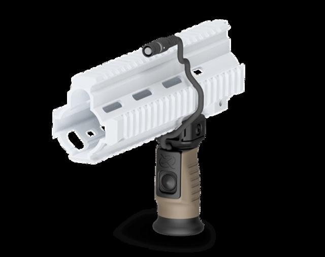 Wilcox ERGOCTO Xe Vertical Control Activation Grip Dual 7in Tan - Wilcox