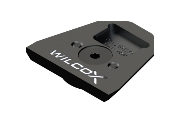 Wilcox NVG Interface Shoe Adapter AN/PVS-31 Black - Wilcox