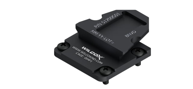 Wilcox NVG Interface Shoe Adapter BNVD / BNVD-G Black B - Wilcox