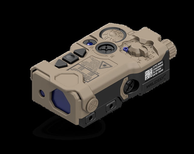 Wilcox RAID Xe Aiming/Illumination Laser Red Beam High Power Tan - Wilcox