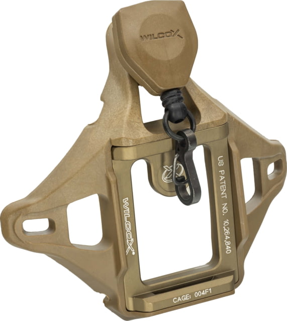 Wilcox Three Hole Shroud with Lanyard and Cup Assembly Tan - Wilcox