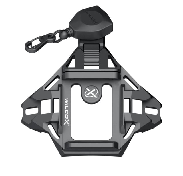 Wilcox WMS Universal Three Hole Shroud with Lanyard Black - Wilcox