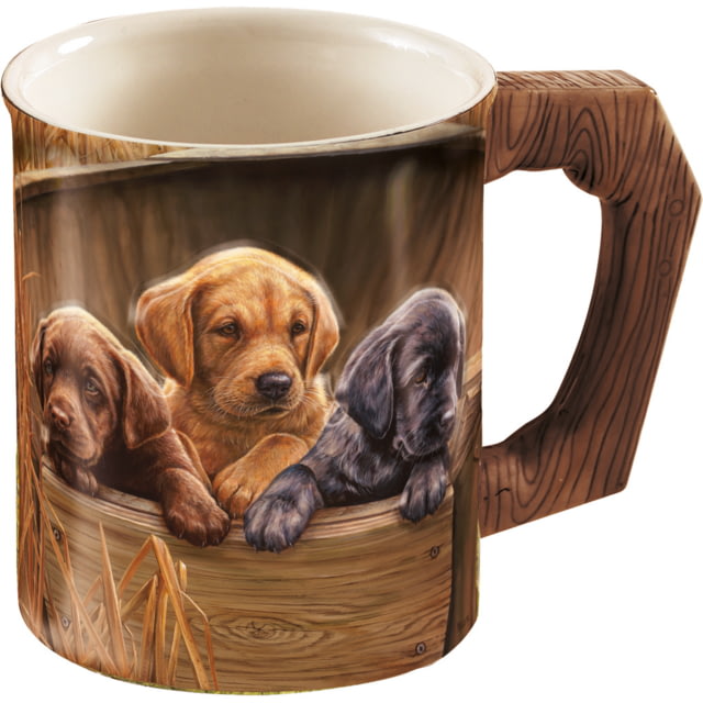 Wild Wings Sculpted Mug All Hands on Deck Brown