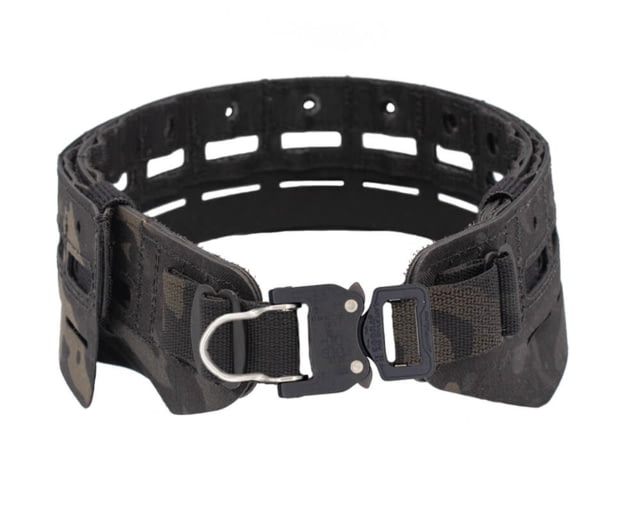 Wilder Tactical Bravo Lightweight Belt 1in Prostyle D-Ring Buckle No Inner Multicam Black Small/Extra Large - Wilder Tactical