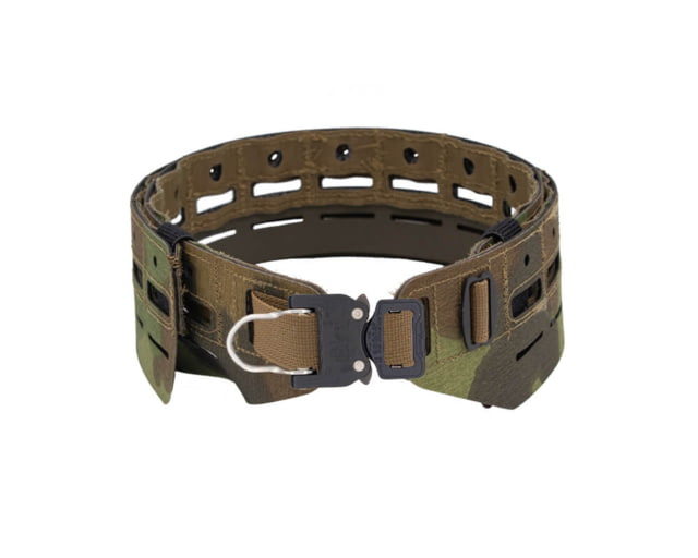 Wilder Tactical Bravo Lightweight Belt 1in Prostyle D-Ring Buckle No Inner Nemesis Woodland Ltd Small/Extra Large - Wilder Tactical