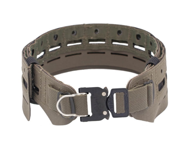 Wilder Tactical Bravo Lightweight Belt 1in Prostyle D-Ring Buckle No Inner Ranger Green Small/Extra Large - Wilder Tactical
