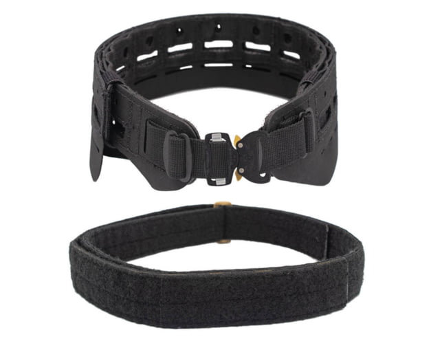 Wilder Tactical Bravo Lightweight Belt, Fm Cobra, Bravo Inner, Black, Small/Extra Large, HMGBRBK05 by USA Wilder Tactical Men's Battle Belts