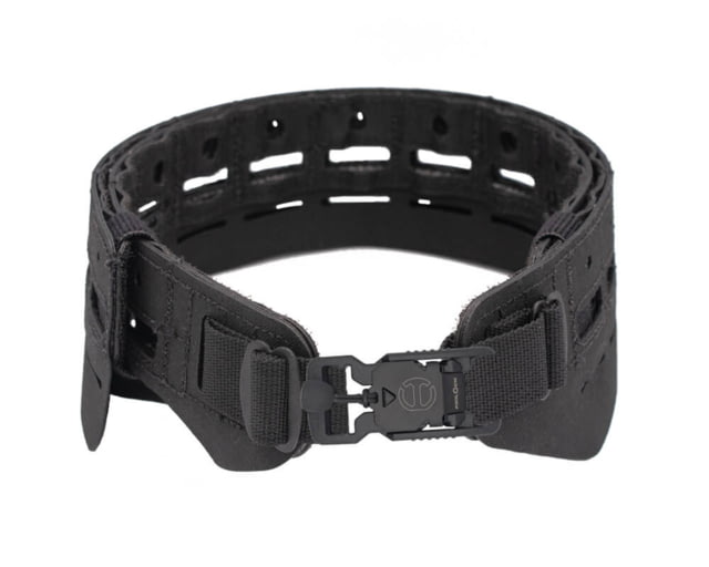 Wilder Tactical Bravo Lightweight Belt, V-Buckle, No Inner, Black, Small/Extra Large, HMGBRBK02 by USA Wilder Tactical Men's Battle Belts