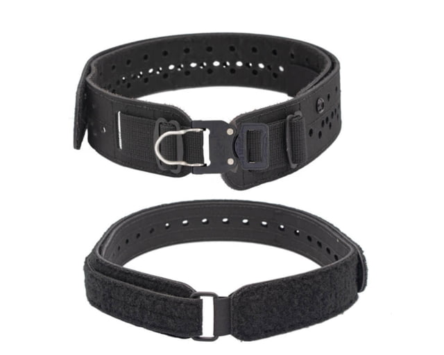 Wilder Tactical Charlie Lightweight Belt 1in Prostyle D-Ring Curved Inner Black XS-LG 26-40 - Wilder Tactical