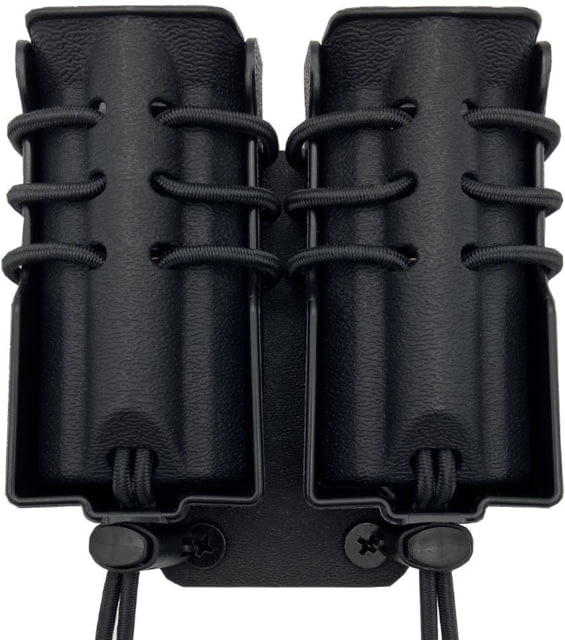Wilder Tactical Evolution Universal Double Pistol Magazine Pouch MOLLE Mount UAB Molle Clip Black - Wilder Tactical