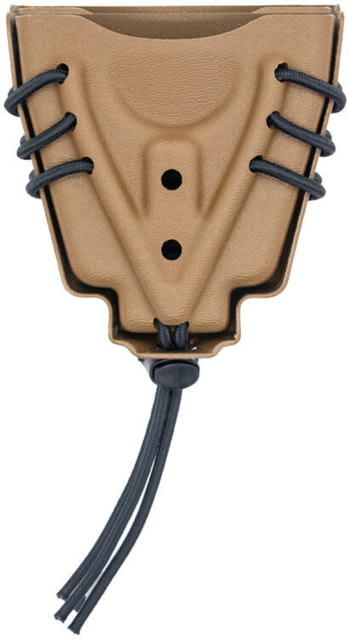 Wilder Tactical Evolution Double Universal Handcuff Holder Molle-Lok Coyote Brown - Wilder Tactical