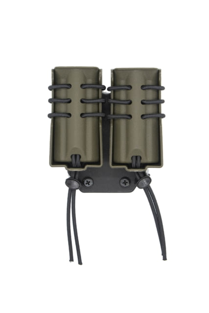 Wilder Tactical Evolution Universal Extended Double Pistol Magazine Pouch MOLLE Mount UAB Molle Clip Ranger Green - Wilder Tactical