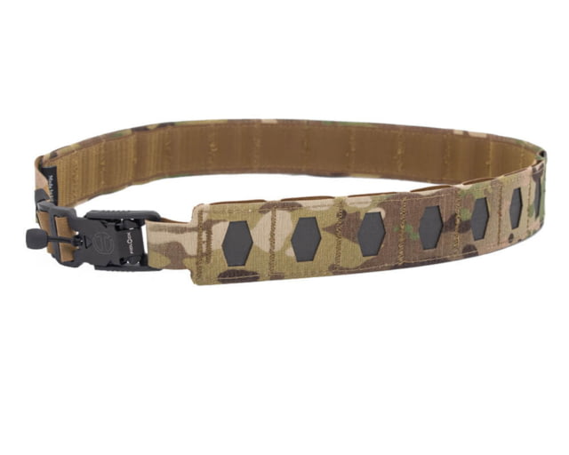Wilder Tactical Hitman Gear Lightweight Belt V Buckle Velcro Inner Multicam Large 36-40 - Wilder Tactical