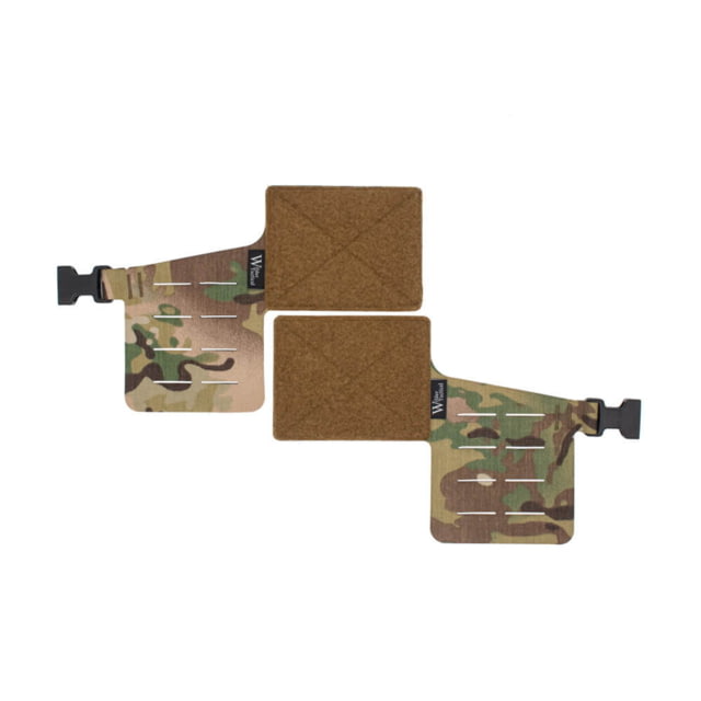 Wilder Tactical HITMAN GEAR Half Rack Wing V1 Set of 2 2 Columns of MOLLE Multicam One Size - Wilder Tactical
