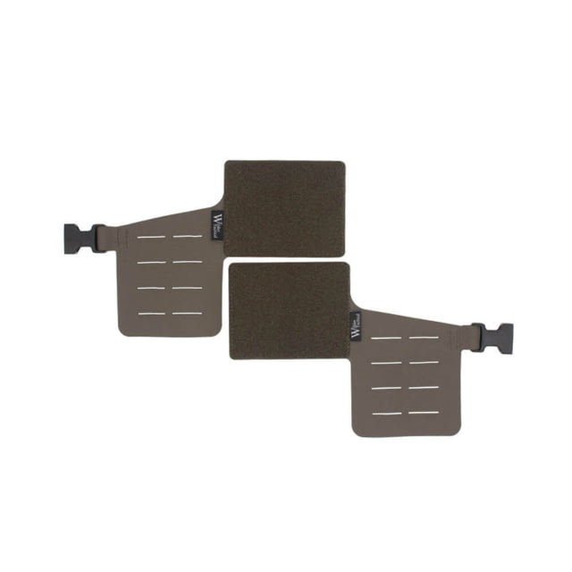 Wilder Tactical HITMAN GEAR Half Rack Wing V1 Set of 2 2 Columns of MOLLE Ranger Green One Size - Wilder Tactical