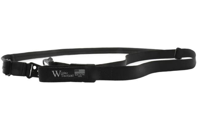 Wilder Tactical Minimalist Padded Sling QD Swivel Black One Size - Wilder Tactical