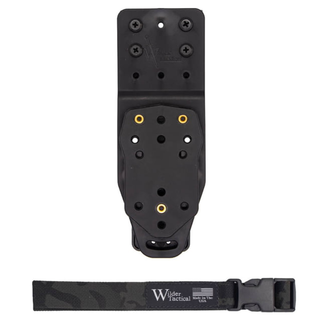 Wilder Tactical Multi Holster Platform Kit V2 MHP Adapter Plustic Buckle LH Multicam Black One Size - Wilder Tactical