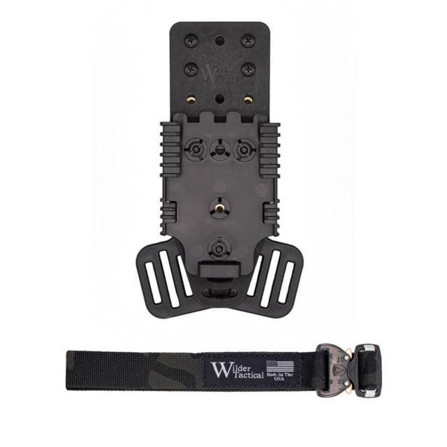 Wilder Tactical Multi Holster Platform Kit V2 QLS Receiver Cobra FM LH Multicam Black One Size - Wilder Tactical