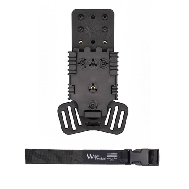Wilder Tactical Multi Holster Platform Kit V2 QLS Receiver Plustic Buckle RH Multicam Black One Size