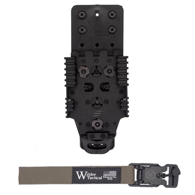 Wilder Tactical Multi Holster Platform Kit V2 QLS Receiver V-Buckle LH Ranger Green One Size - Wilder Tactical