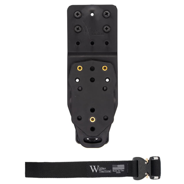 Wilder Tactical Multi Holster Platform Kit V2 Adapter Plate Cobra FM LH Black One Size - Wilder Tactical