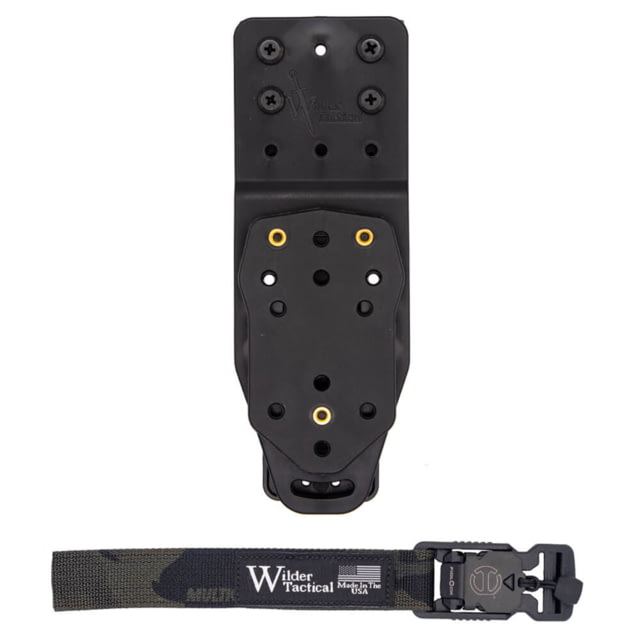 Wilder Tactical Multi Holster Platform Kit V2 Adapter Plate V-Buckle LH Multicam Black One Size - Wilder Tactical