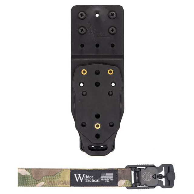 Wilder Tactical Multi Holster Platform Kit V2 Adapter Plate V-Buckle LH Multicam One Size - Wilder Tactical