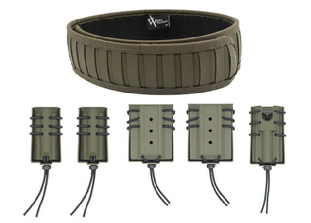 Wilder Tactical The Ultimate Operator Package 1.5in Quick Clip Extended Ranger Green/Ranger Green 2XL 44-48 - Wilder Tactical