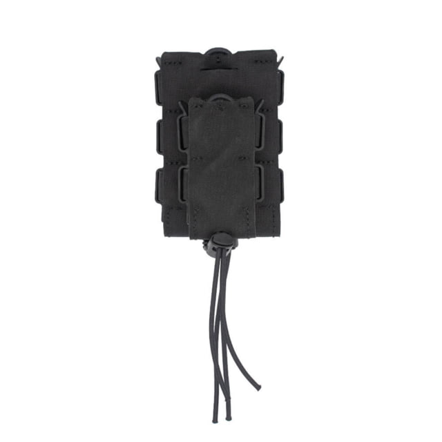 Wilder Tactical Urban Assault Stacked Rifle/Pistol Magazine Pouch UAB Clip Black - Wilder Tactical