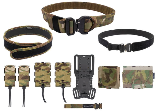 Wilder Tactical Urban Elite Kit w/ 500D Dump Pouch Extended Multicam 2XL 44-48 - Wilder Tactical