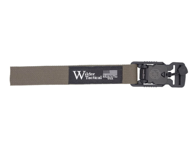 Wilder Tactical 1in Webbing Leg Strap V Buckle Right Hand Ranger Green One Size - Wilder Tactical