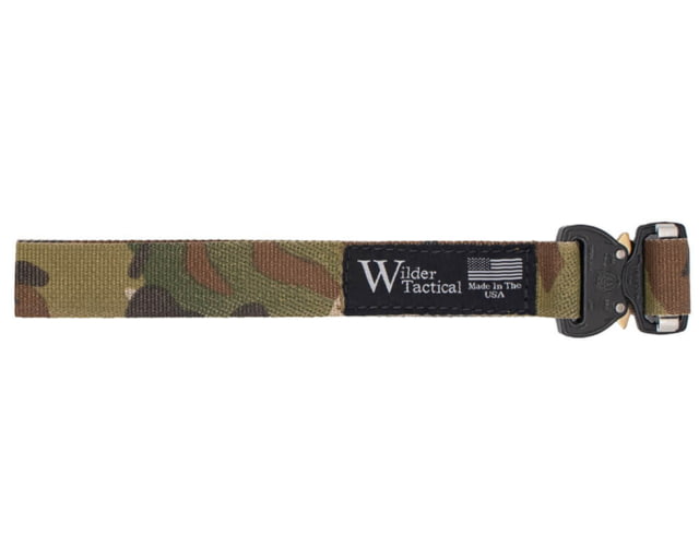 Wilder Tactical 1in Webbing Leg Strap Cobra FM Buckle Left Hand Multicam One Size - Wilder Tactical