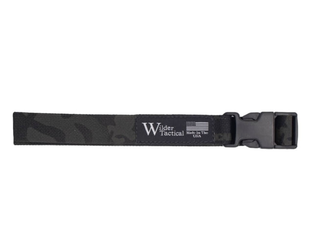 Wilder Tactical 1in Webbing Leg Strap Plastic Buckle Left Hand Multicam Black One Size